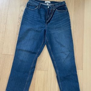 Abercrombie 90s straight ultra high rise - LIKE NEW